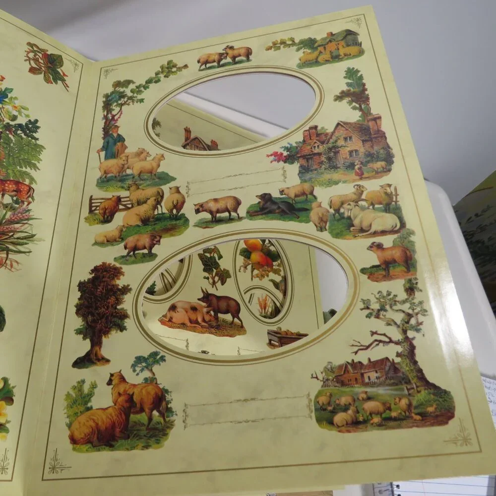 Victorian Vintage Style Photo Album: Country Memories Farmhouse